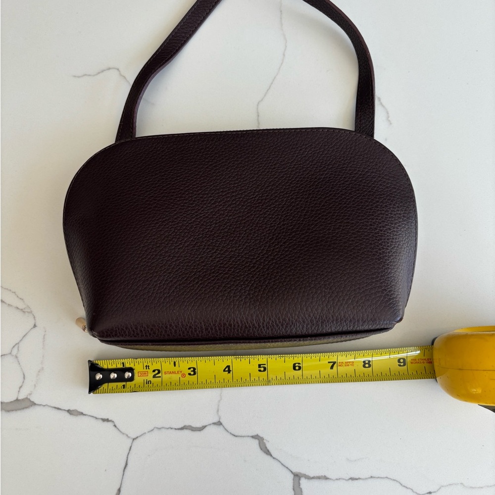 Cuyana Dark Brown Leather Crossbody Bag - Picture 8 of 8